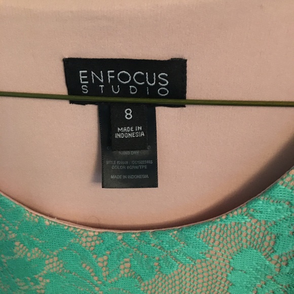 Enfocus Studio lacy dress size 8 - Picture 3 of 4